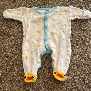 0-3 months gender neutral duckie sleeper